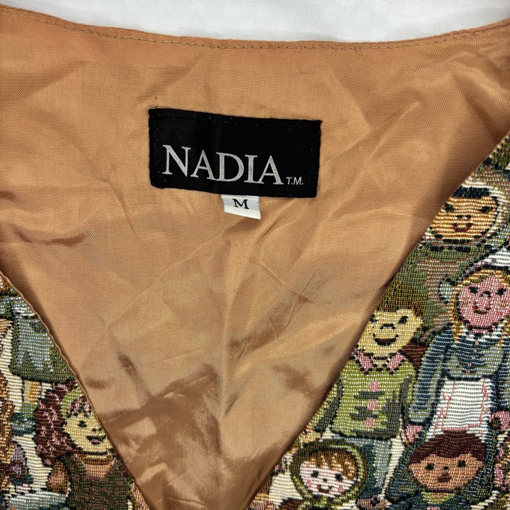 Nadia Multicolor Character Pattern Vest - Picture 3 of 5